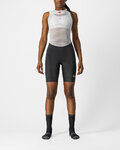 CASTELLI Rövid kerékpáros nadrág kantár nélkül - ENDURANCE LADY - fekete