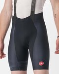 CASTELLI Rövid kerékpáros nadrág kantárral - FREE AERO RC KIT - fekete