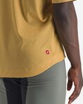 CASTELLI Rövid ujjú kerékpáros mez - TRAIL TECH 2 - sárga