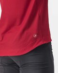 CASTELLI Rövid ujjú kerékpáros mez - TRAIL TECH 2 - piros