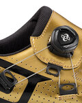Kerékpáros cipő - CR-1-17 CARBON - arany/fekete