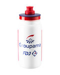ELITE Kerékpáros palack vízre - FDJ 550 ml - kék/fehér/piros