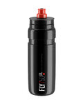 Kerékpáros palack vízre - FLY 750 ml  - fekete