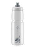 ELITE Kerékpáros palack vízre - JET GREEN 750 ml - áttetsző