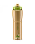ELITE Kerékpáros palack vízre - JET GREEN 950 ml - barna