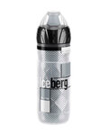 Kerékpáros palack vízre - ICEBERG 500 ml - szürke