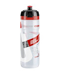 ELITE Kerékpáros palack vízre - SUPERCORSA 750 ml - áttetsző/piros