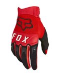 FOX Kerékpáros kesztyű hosszú ujjal - DIRTPAW GLOVE - fekete/piros