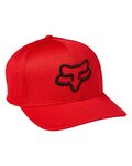 FOX Kerékpáros sapka - LITHOTYPE FLEXFIT 2 - piros