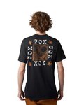 FOX Rövid ujjú kerékpáros póló - HINKLEY PREMIUM - fekete