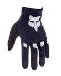 FOX Kerékpáros kesztyű hosszú ujjal - DIRTPAW - fehér/fekete