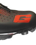 GAERNE Kerékpáros cipő - KOBRA MTB - fekete/piros