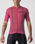 CASTELLI Rövid ujjú kerékpáros mez - GIRO '21 MAGLIA ROSA - rózsaszín