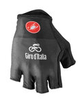 CASTELLI Kerékpáros kesztyű rövid ujjal - GIRO D'ITALIA - fekete