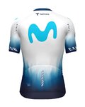 GOBIK Rövid ujjú kerékpáros mez - ODYSSEY MOVISTAR TEAM THE ICEBERG TDF23 - kék/fehér