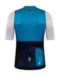 GOBIK Rövid ujjú kerékpáros mez - STARK COBALT - fekete/kék/fehér