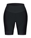 GOBIK Rövid kerékpáros nadrág kantárral - LIMITED 5.0 K9 LADY - fekete