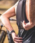 GOBIK Rövid kerékpáros nadrág kantárral - COMMANDER K7 - fekete