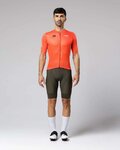 GOBIK Rövid ujjú kerékpáros mez - STARK - narancssárga