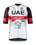 GOBIK Rövid ujjú kerékpáros mez - UAE 2022 ODYSSEY - fehér/piros