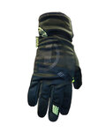 HAVEN Kerékpáros kesztyű hosszú ujjal - KINGSIZE WINTER - fekete/zöld