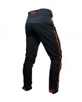 HAVEN Hosszú kerékpáros nadrág kantár nélkül - SINGLETRAIL LONG - piros/fekete