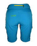 HAVEN Rövid kerékpáros nadrág kantár nélkül - SINGLETRAIL WMS - kék