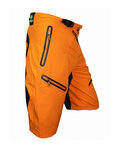 HAVEN Rövid kerékpáros nadrág kantár nélkül - ENERGIZER - narancssárga