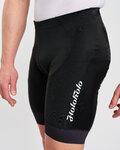 HOLOKOLO Rövid kerékpáros nadrág kantár nélkül - NEAT - fekete