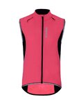 HOLOKOLO Kerékpáros mellény - WIND/RAIN LADY - rózsaszín