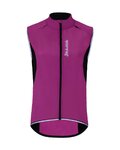 HOLOKOLO Kerékpáros mellény - WIND/RAIN LADY - lila