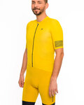 HOLOKOLO Rövid kerékpáros mez rövidnadrággal - VICTORIOUS - sárga