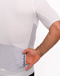 HOLOKOLO Rövid ujjú kerékpáros mez - INFINITY - fehér