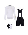 RIVANELLE Kerékpáros mega szett - VICTORIOUS - fehér/fekete