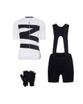 RIVANELLE Kerékpáros mega szett - MISSVELOAIRE - fehér/fekete