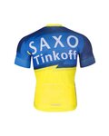 BONAVELO Rövid kerékpáros mez rövidnadrággal - SAXO BANK TINKOFF - sárga/kék/fekete