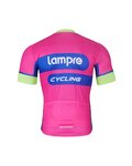 BONAVELO Kerékpáros mega szett - LAMPRE - fehér/rózsaszín/fekete