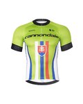 BONAVELO Rövid kerékpáros mez rövidnadrággal - CANNONDALE SK - fekete/zöld