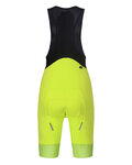 RIVANELLE Rövid kerékpáros mez rövidnadrággal - PURE - sárga/fekete