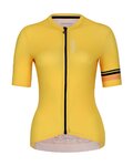 HOLOKOLO Rövid ujjú kerékpáros mez - JOLLY ELITE LADY - sárga