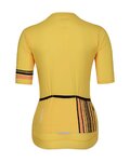 HOLOKOLO Rövid ujjú kerékpáros mez - JOLLY ELITE LADY - sárga