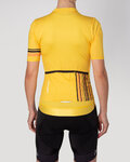 HOLOKOLO Rövid ujjú kerékpáros mez - JOLLY ELITE LADY - sárga