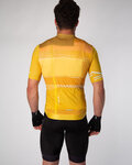 HOLOKOLO Rövid ujjú kerékpáros mez - JOLLY ELITE - sárga