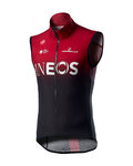 CASTELLI Kerékpáros mellény - INEOS 2020 - fekete/piros