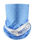 KATUSHA SPORTS Kerékpáros nyakmelegítő - ISRAEL 2020 - fehér/világoskék