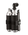 LEZYNE CO2 pumpa/töltény - TWIN KIT CO2 - ezüst/fekete