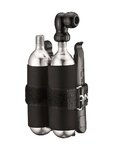 LEZYNE CO2 pumpa/töltény - TWIN KIT 25G - ezüst/fekete