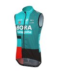 LE COL Kerékpáros mellény - BORA HANSGROHE 2022 - piros/fekete/zöld