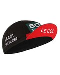 LE COL Kerékpáros sapka - BORA HANSGROHE 2022 - fekete/piros/zöld