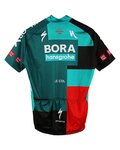 LE COL Rövid ujjú kerékpáros mez - BORA HANSGROHE 2022 - zöld/szürke